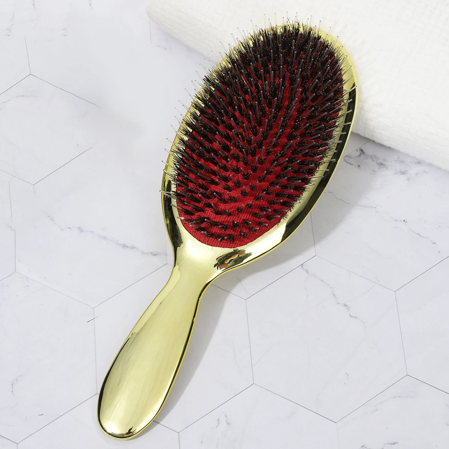 Профессиональная большая щетка для наращивания волос