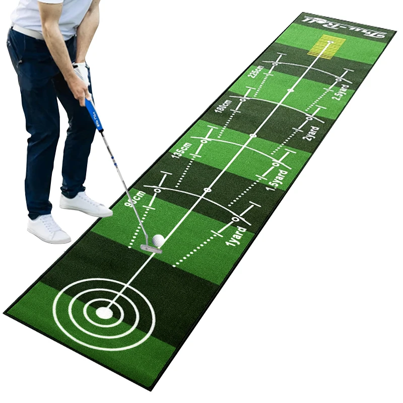 Indoor Golf Practice Putting Green Wholesale Customized Color Type Golf Strike Practice Putting Mat