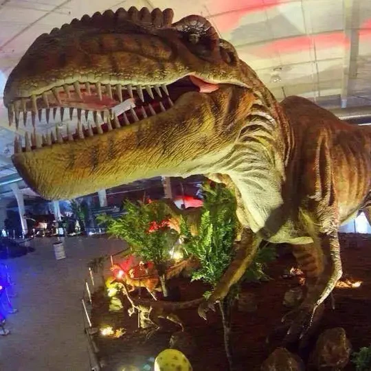 Реалистичный аниматронный динозавр в натуральную величину T-Rex для продажи