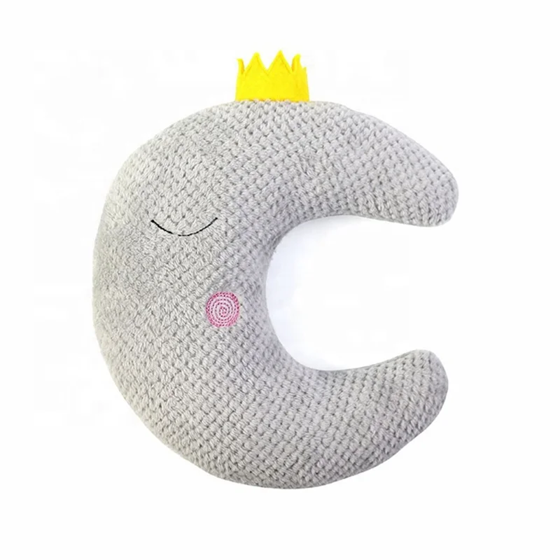 Nordic Star Moon Decorative Pillow Love Crown Shaped Decorative Crystal Sofa waffle Cushion Pillow