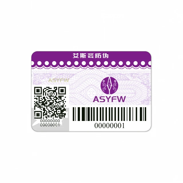 
Custom Security Warranty VOID Seal/Label/sticker If Removed 