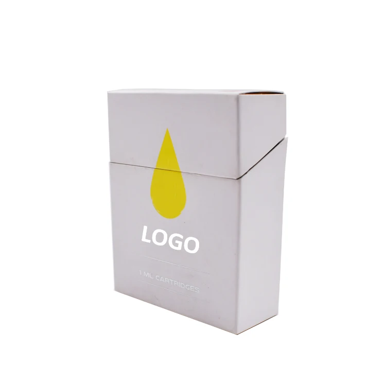 
Custom logo printing cardboard paper packaging box for cigarette case 