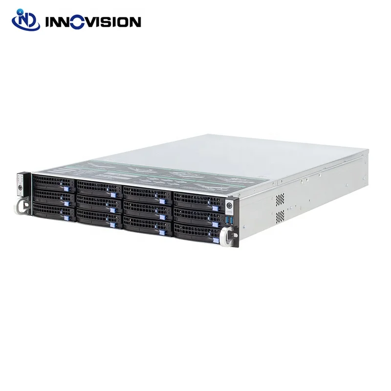 High Quality 12Gb SAS 12Bay Data Storage JBOD for Video Surveillance Cloud Storage Security Monitoring