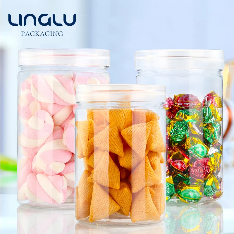 
Wholesale transparent 4 oz plastic jars with lid/plastic honey jars for hotel 