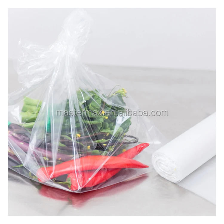 Good Quality Eco Friendly Shopping Plastic Bags Roll Customized Size And Color Clear Plastic Bags On Roll