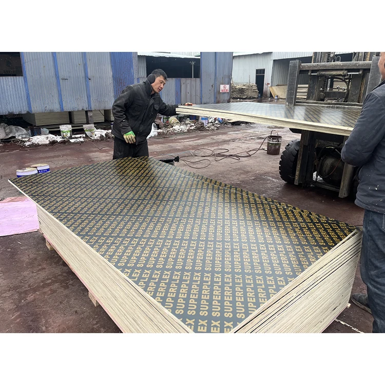 Commercial plywood manufacturers 4x8 18mm 21mm 15mm phenolic bp black film faced construction plywood for formwork