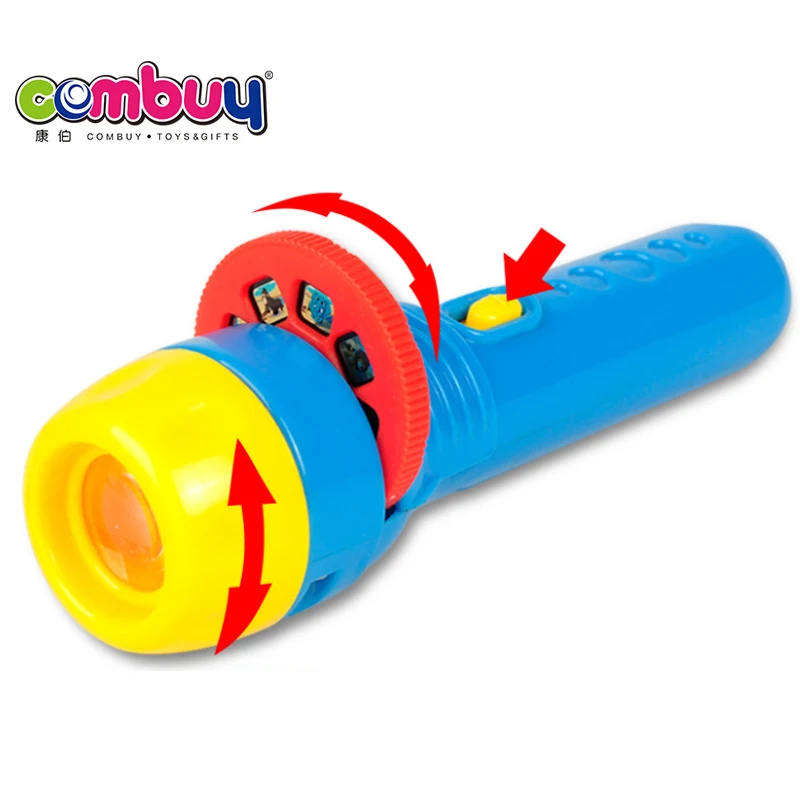 Пластиковый Обучающий набор, фонарик, игрушечный проектор для детей