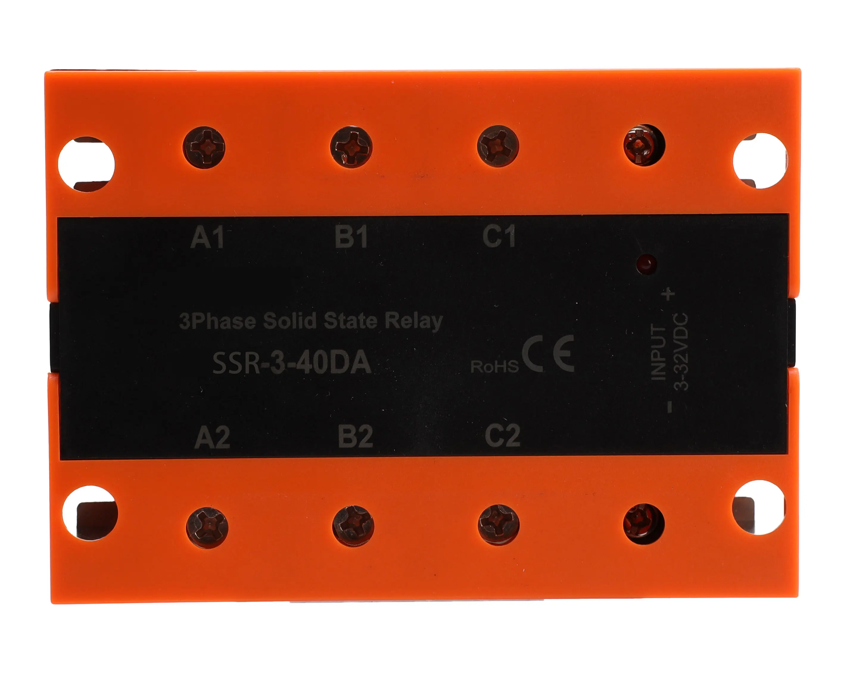 40A Solid State Relay AC to AC Input 80-250VAC Load Voltage 24-380VAC SSR Module