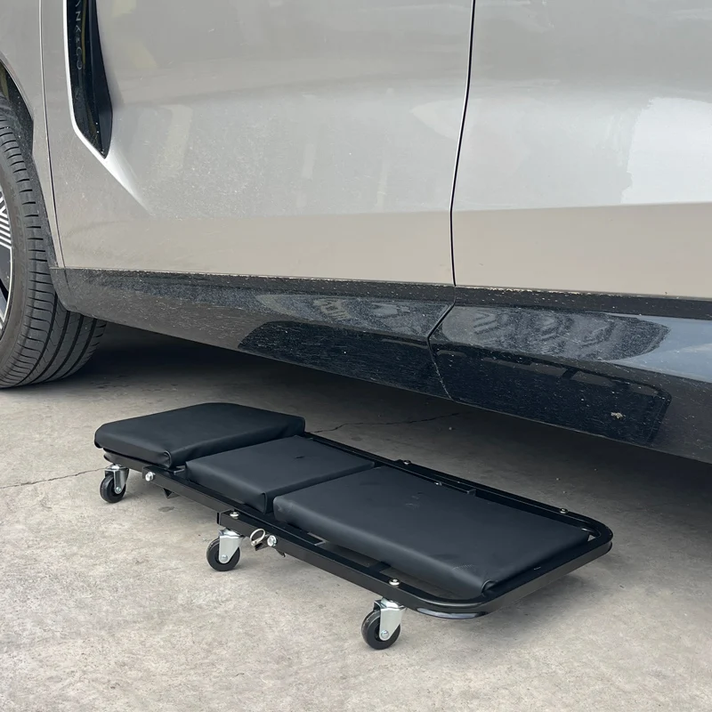 ET Factory 36 inch 2 in 1 Z Creeper 300LBS Mechanic Rolling Garage Shop Seat Low Profile Stool for Auto Repair