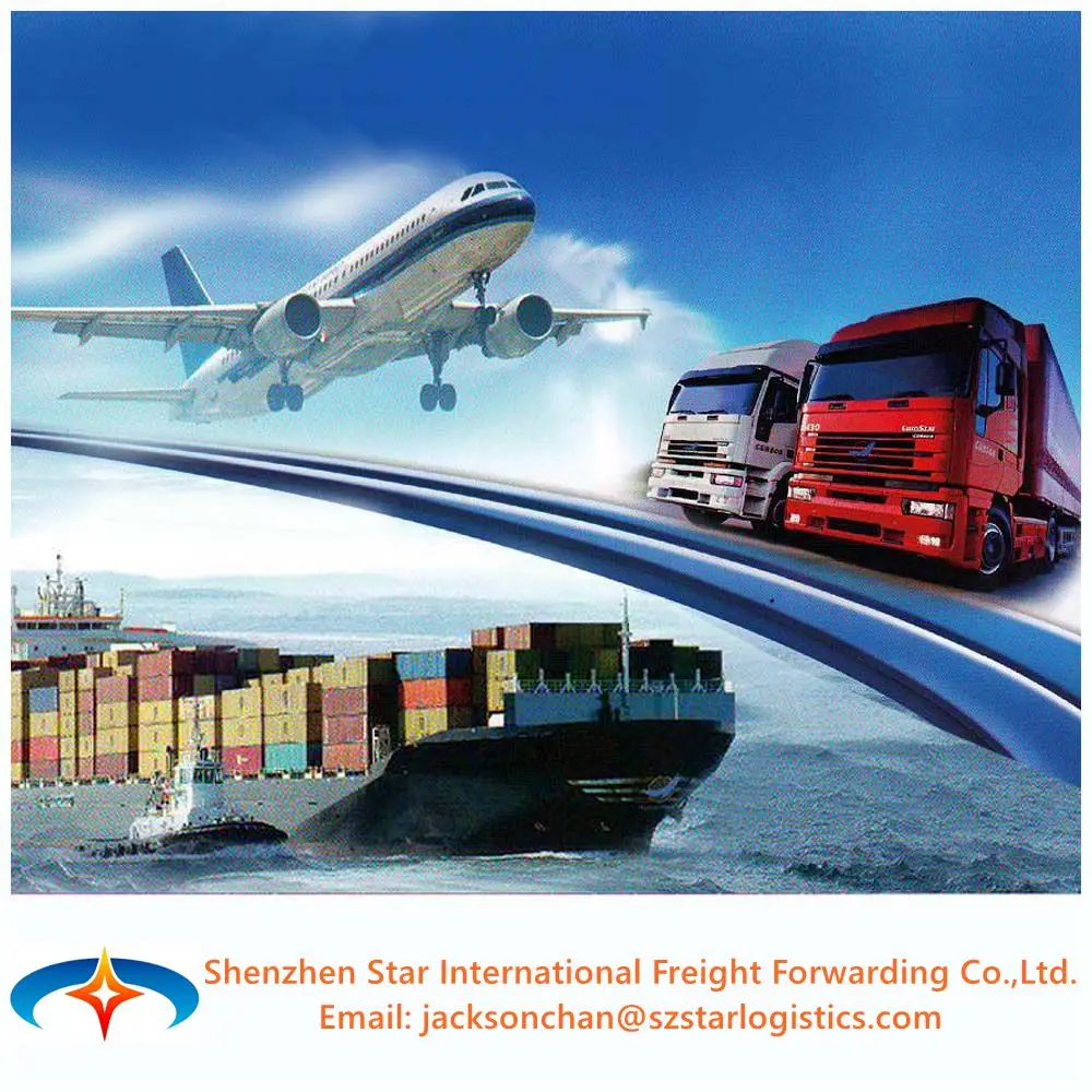 Lowest shipping cost air freight forwarder sea transport from china door to door to Ghana Nigeria South Africa DDP.