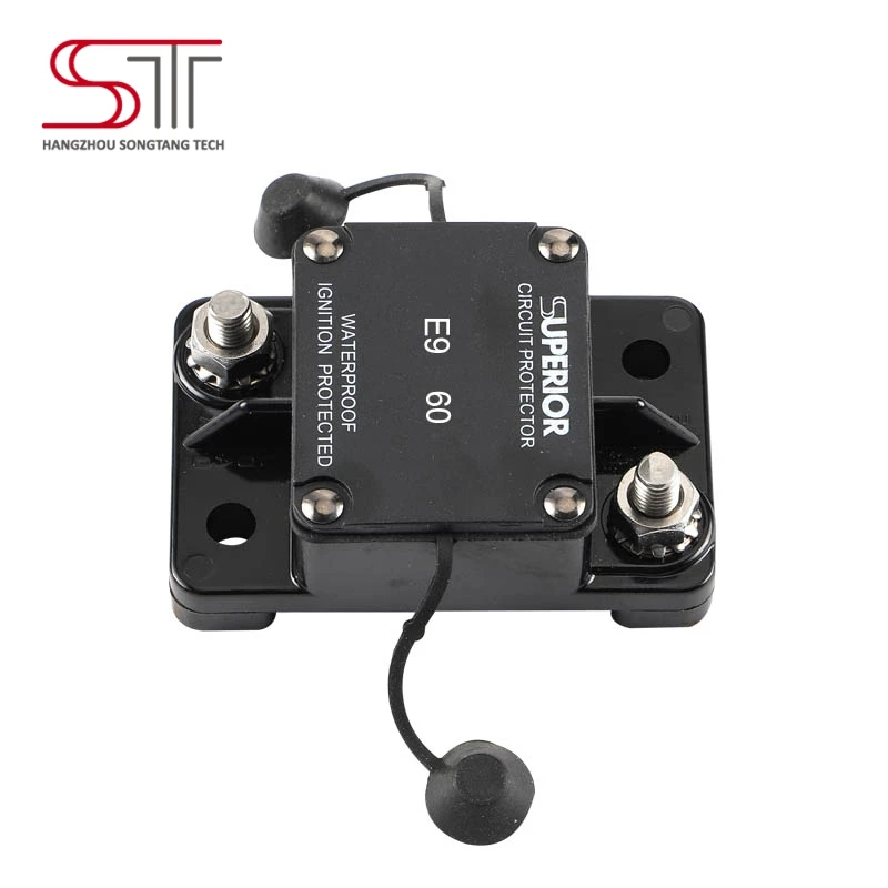 E97 60A Current protector overload protection thermal circuit breaker