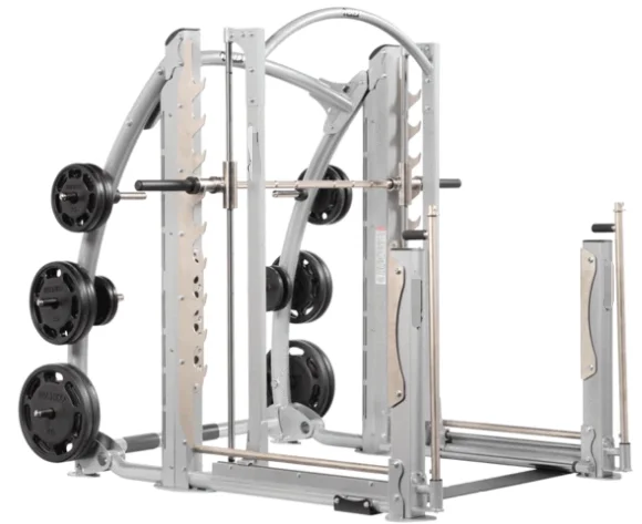 Top Quality Commercial Strength Fitness Equipment Plate Loaded Dual Action Smith Power Rack for sale,
