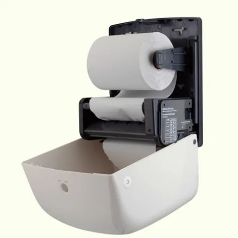 LeeKong automatic toilet paper towel dispenser  sensor touchless gummed paper tape dispenser wall mounted