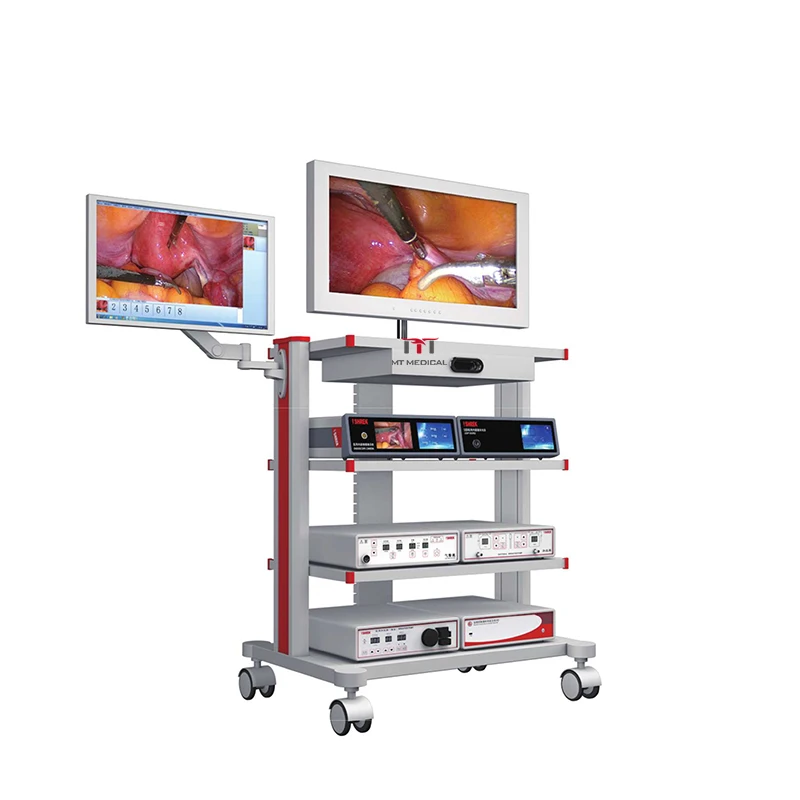 MT MEDICAL Factory Wholesale Multifunctional Uterine/Abdominal Cavity Trolley Endoscope Special Cart Operating room