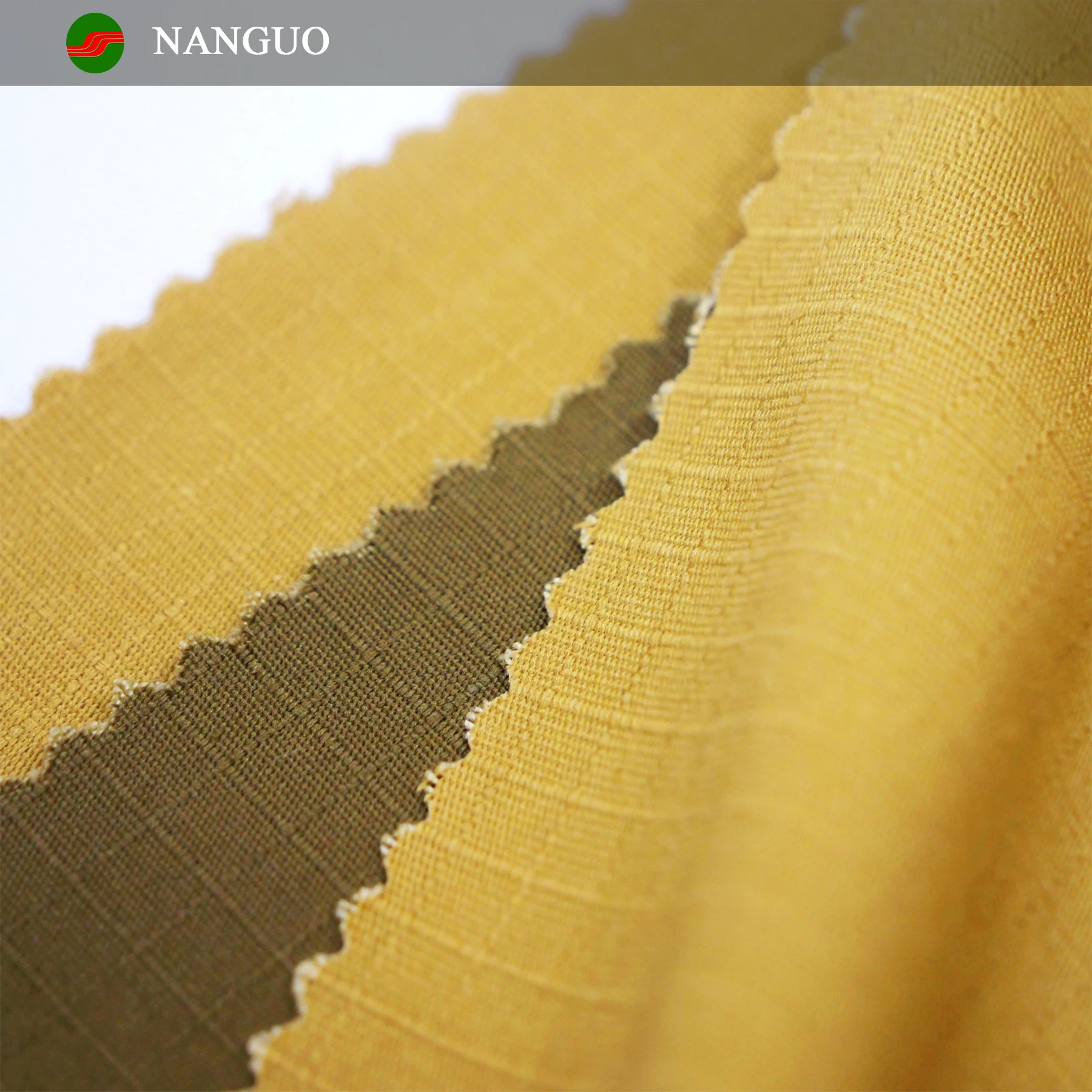 Nanguo  65% Polyester 35% Cotton 20*16 108*56 220gsm  Plain Dyed Ripstop for Camouflage Fabric