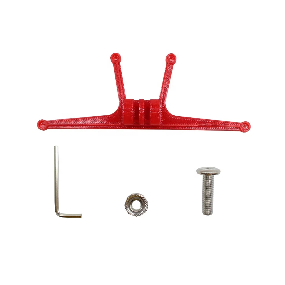 For DJI FPV  suit through the machine sports camera bracket base accessories For Gopro/Osmapocket