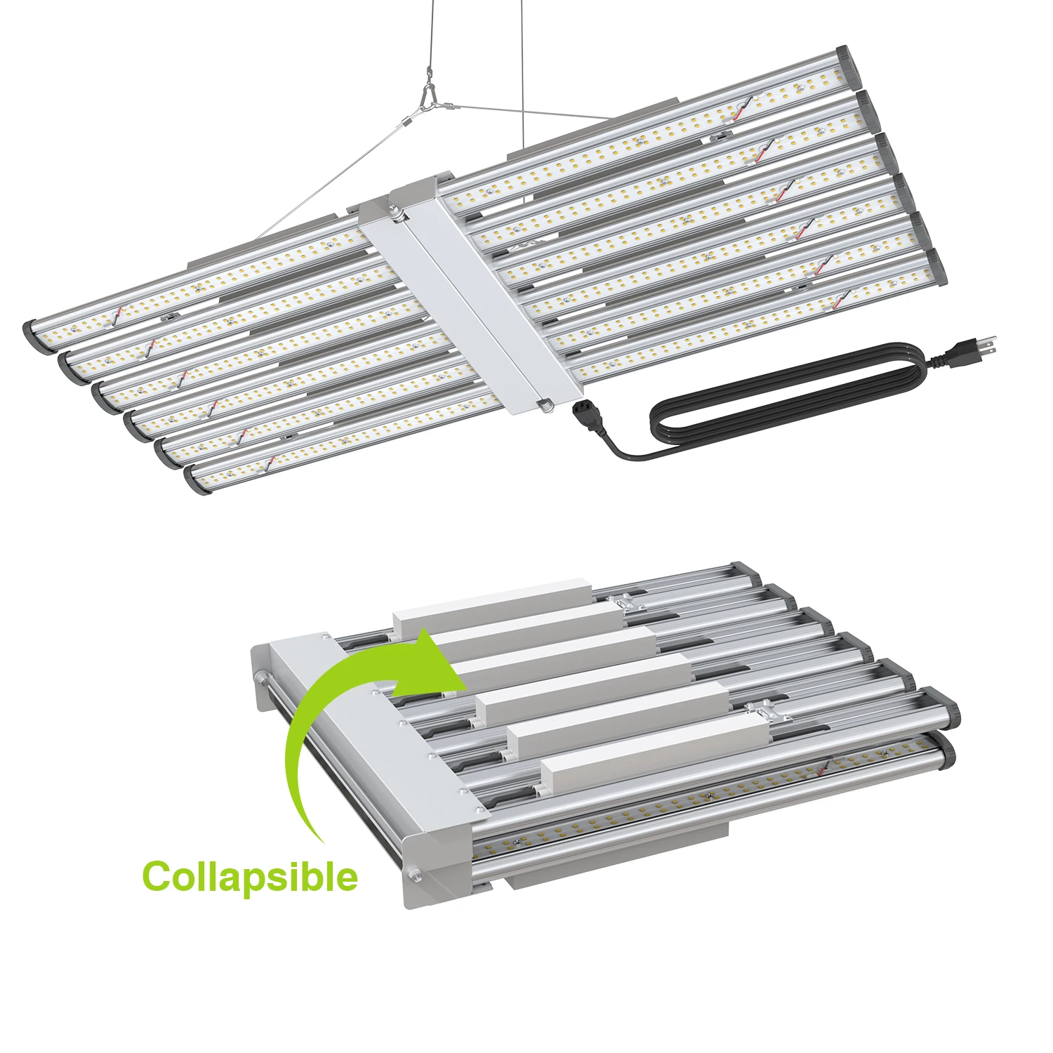 Best Selling Lm301H Lm301B Commercial Indoor Garden Vertical Farm Led Grow Strip Fold Grow Light Fixtures