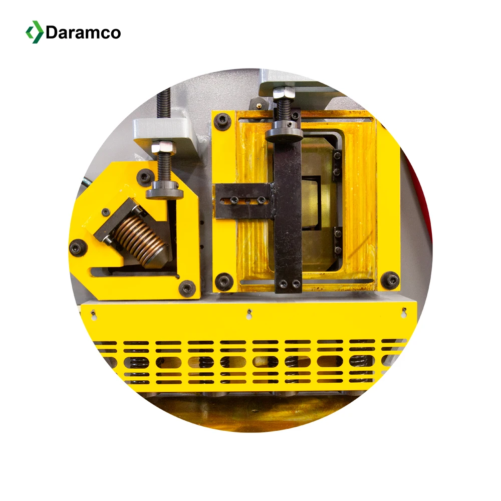 Daramco Hot Sale Q35Y-50 Serie A Hydraulic Ironworker with E21S CNC Controlled System Punching and Shearing Machine