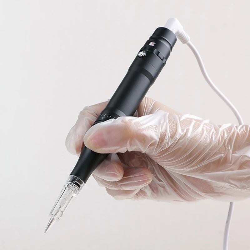 New High Quality Semi Wireless Digital Rechargeable Microshading Eyebrow Tattoo Pen lip Microblading Permanent Makeup Machine