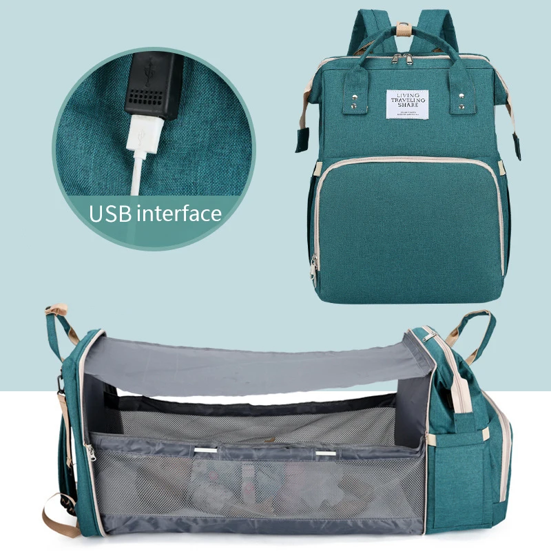 Роскошные 3 в 1 дизайнеров, сумка для влажных подгузников, кожаный рюкзак детские сумки для подгузников с столик для пеленания