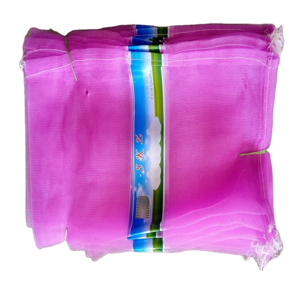 PE mesh bag for onion, garlic, ginger,taro