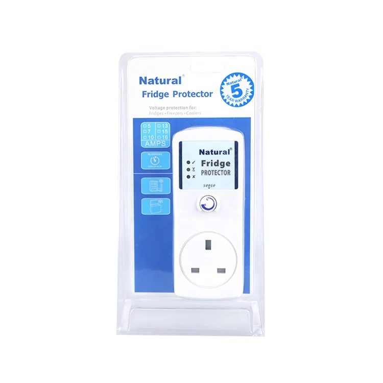 Natural Refrigerator Voltage Protector Socket Power Switch Protector Voltage Surge Protector