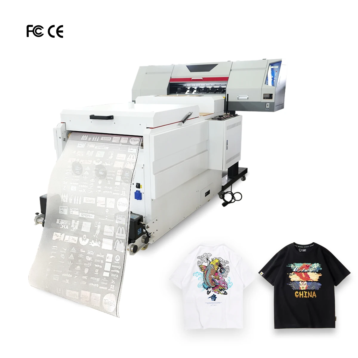 A1 impresora dual head i3200 digital dtf printer a1 for tshirt printing machine with shaker dtf film dtf printer machine