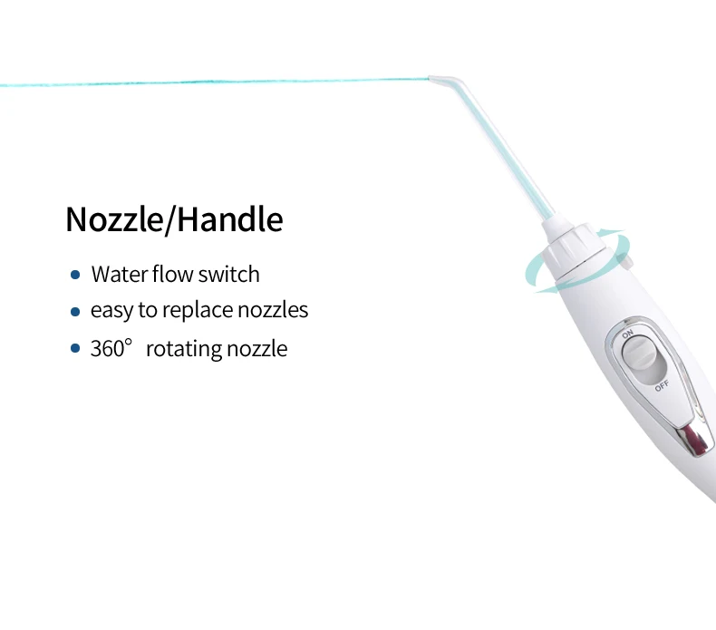 Amazon hot sale Tooth cleaner Portable waterproof tooth cleaning Water flosser