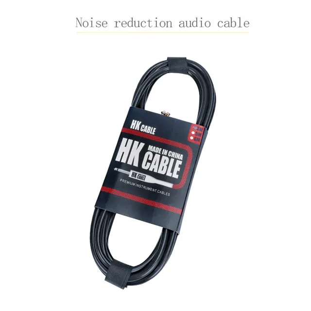 Высококачественный дешевый кабель для электрогитары 3 м, кабель для гитары, инструмент