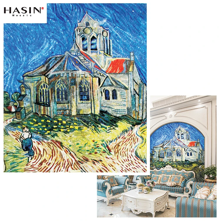 
Hasin Handmade Glass Mosaic designs Murals Patterns mosaic Marble Art Picture (Painting Pattern) 