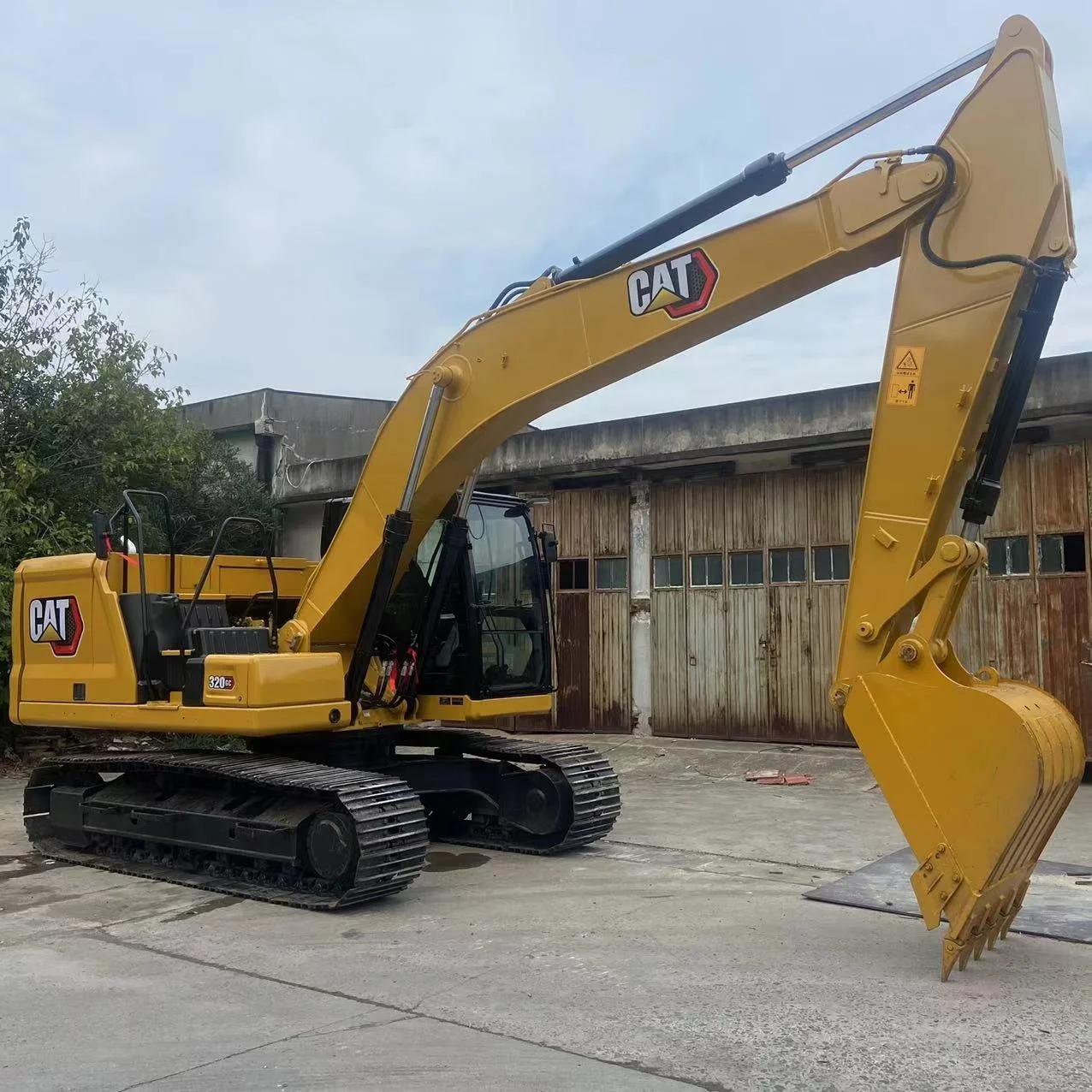 Низкая цена подержанный экскаватор cat 320GC Землеройная техника 320 313 323 гусеничный новый