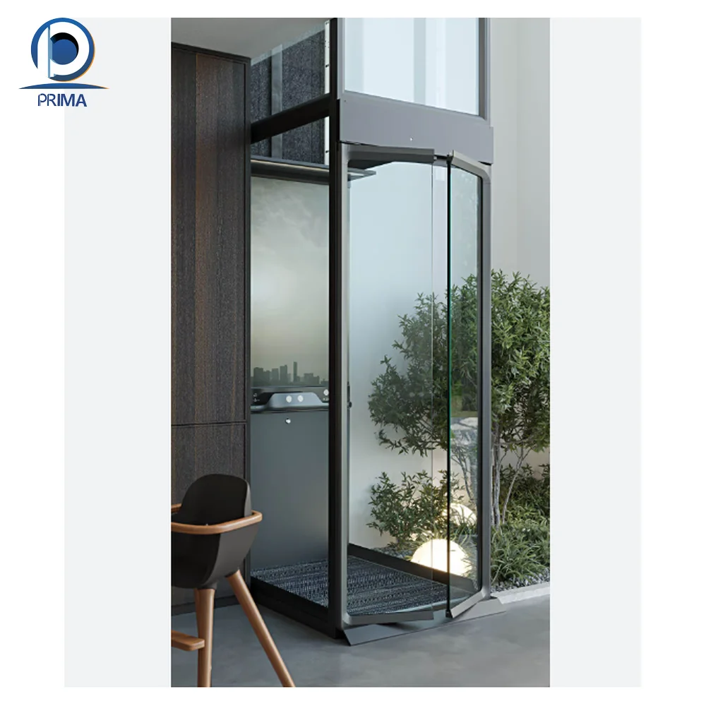 Prima Top Quality  Hot Sale Small Residential Panoramic Elevator For Home Villa Home villa elevator