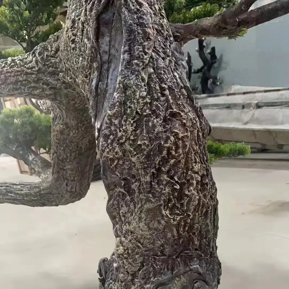 SPSS3 Customized Large Indoor Simulation Podocarpus Plant Ornamental Trees Plant Artificial Pine Trees Artificial Trees