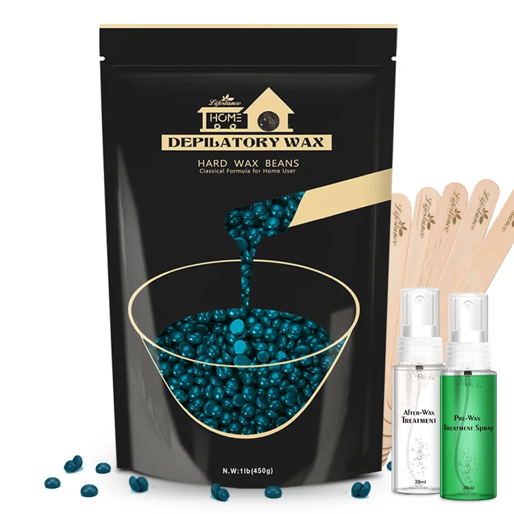 Lifestance elastic wax hair removal 450g depilatory hot wax for home waxing