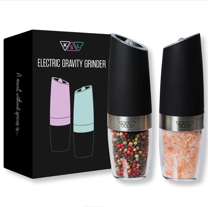 Spice Jar Herb Spice Tools Wholesale Salt and Pepper Shaker Condiment Server Fridge Magnetic Spice Tins Stainless Steel Kitchen