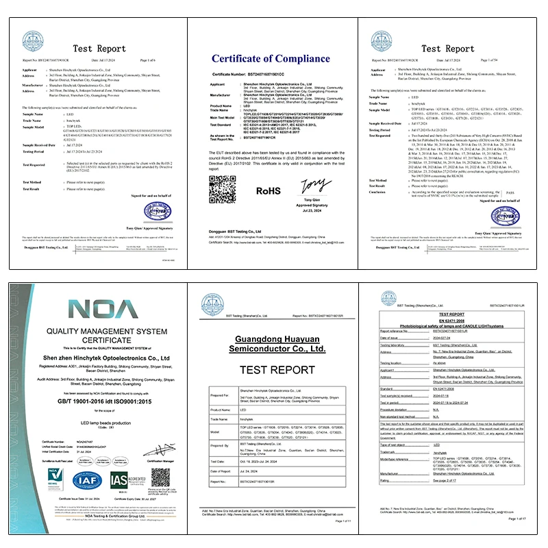 Hinchytek 4557 Plug-In Infrared LED Lamp Side Firing Diode with 850nm & 940nm Light Emitting Diodes