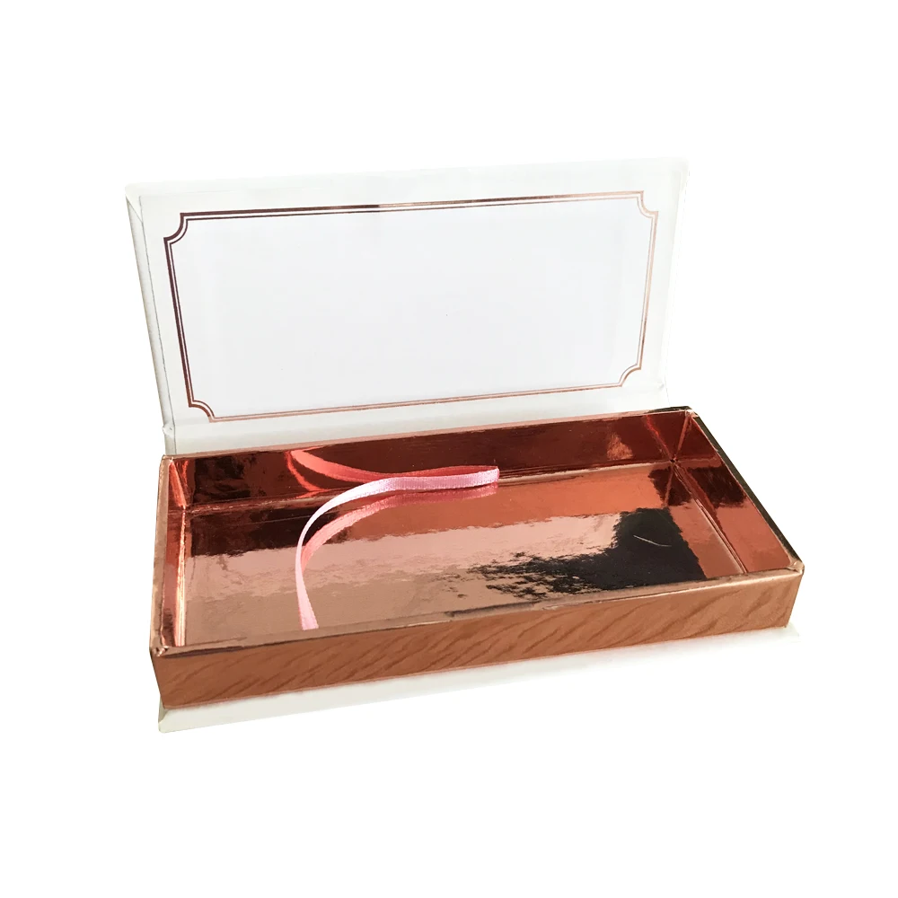 
manufacturer 3d mink lashes custom packaging box for false eyelash 