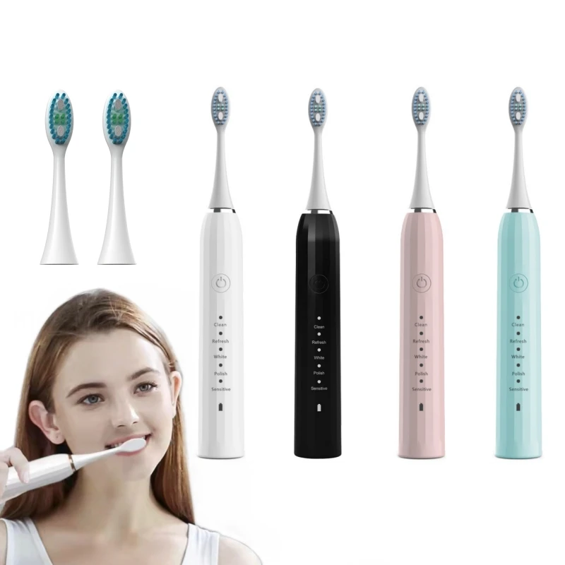 Electronic Electric Tooth Brush Teeth Automatic Smart Tooth Brush Battery Electric Toothbrush Electronic Toothbrush Sonic