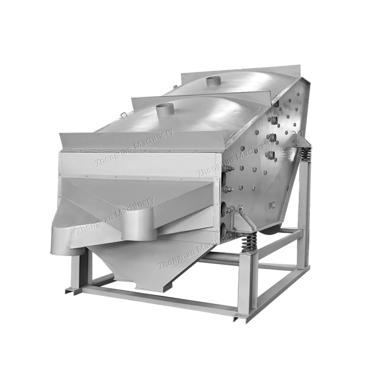 Probability vibrating screen machine for petroleum coke carbonization agents screening