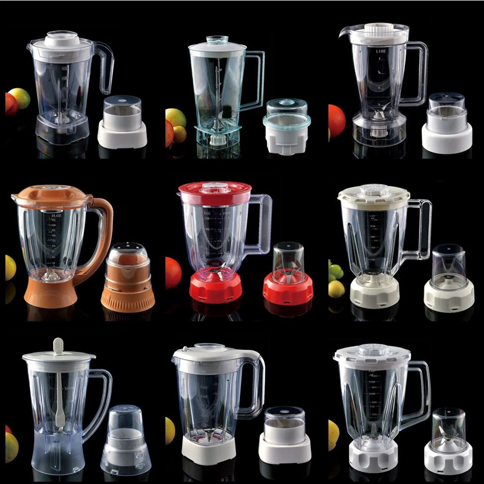 1.25L moulinex Blender Jar Plastic BPA-free Juicer Jug with Lid Bottom Base Parts for Blenders and Juicers