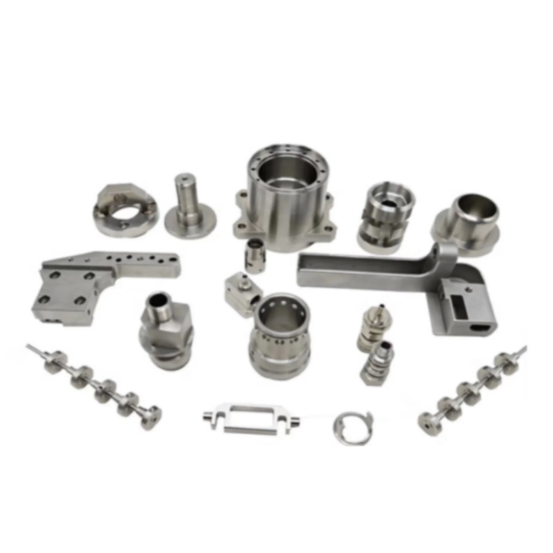 Алюминий литье алюминия/латунь/нержавеющая сталь части вала/автозапчасти/оборудование/5 стерженией для работе на