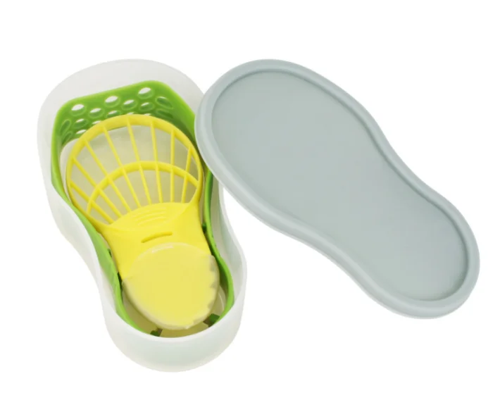 Avocado Tool set keep fresh fruit protected 5 in 1 Avocado Tool Slicer Cutter Set with box storage for Kitchen accessories