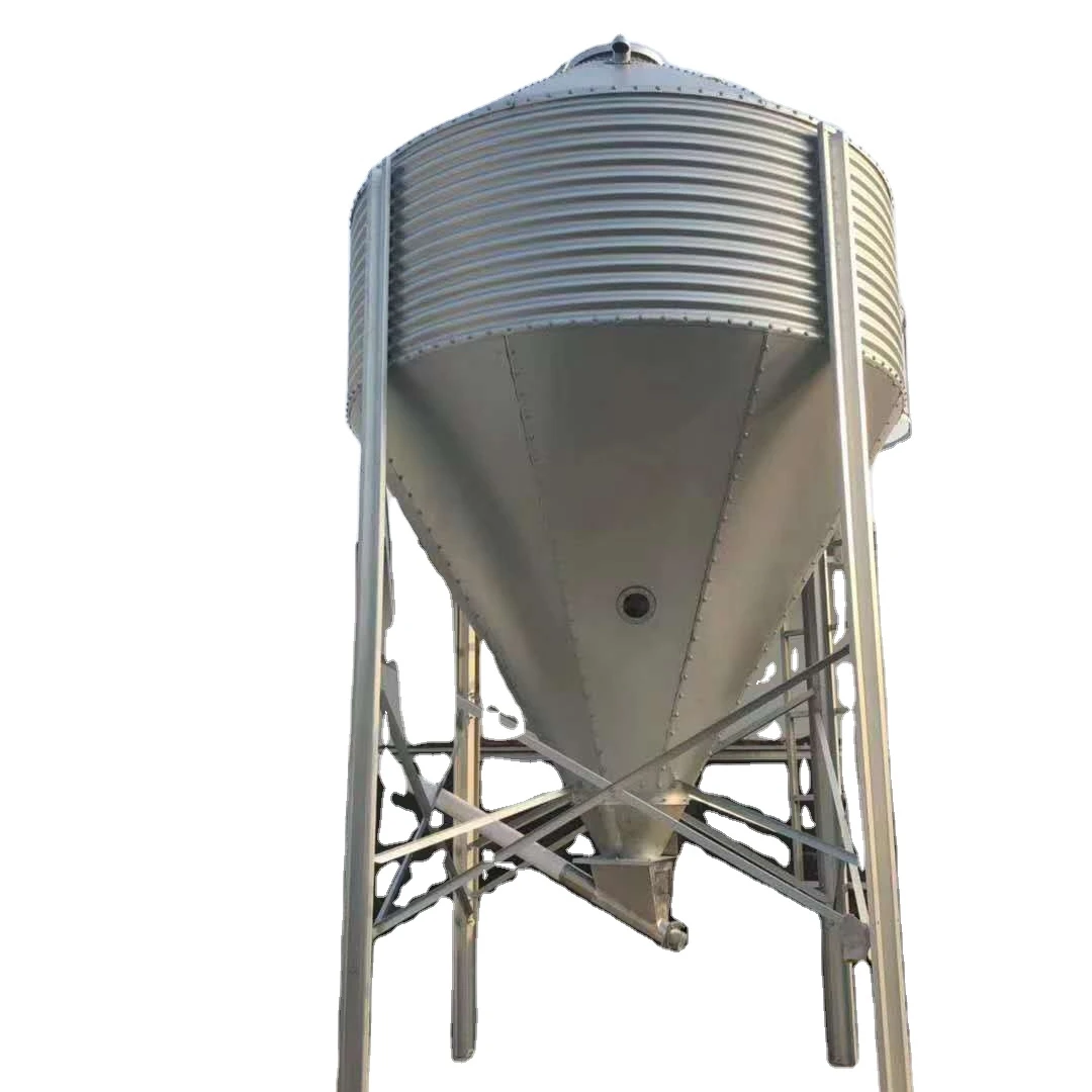 China manufacture galvanized steel grain storage silo
