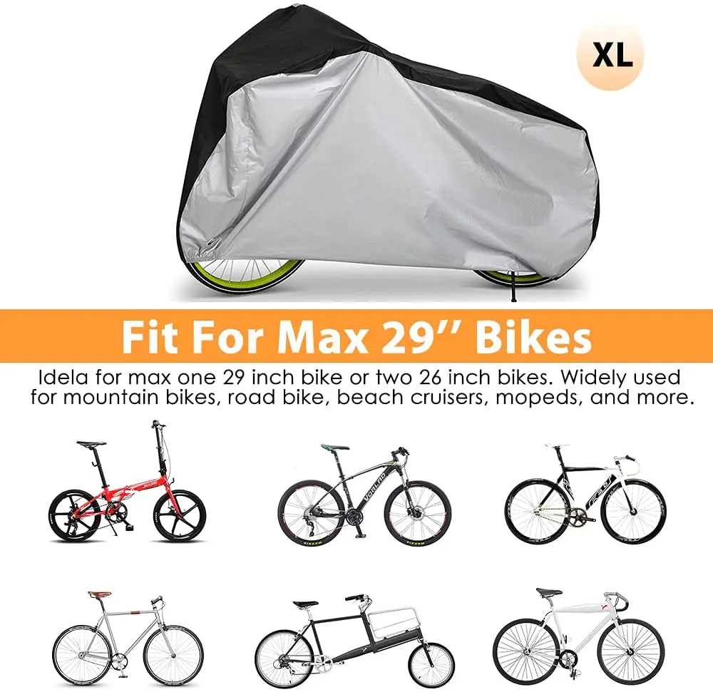 XL size 29 inch bike protector cover outdoor Rain UV Snow Dust Wind Proof