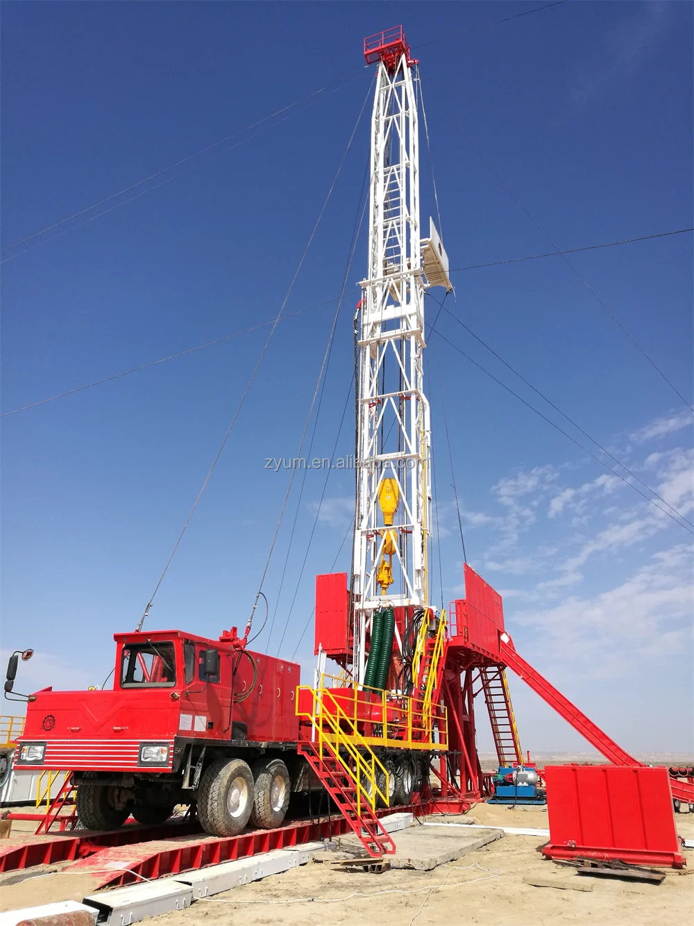 Drilling rig machine Used Skid-mounted ZJ30 Drilling Depth 3000m drilling rig mini borehole equipment