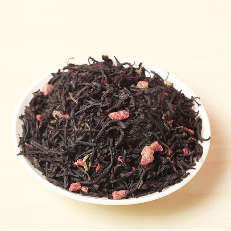 Peach Flavored Tea Vanilla Honey Mint Mango Strawberry Fruit Infused Loose Leaf Hibiscus Herbal Tea Blend