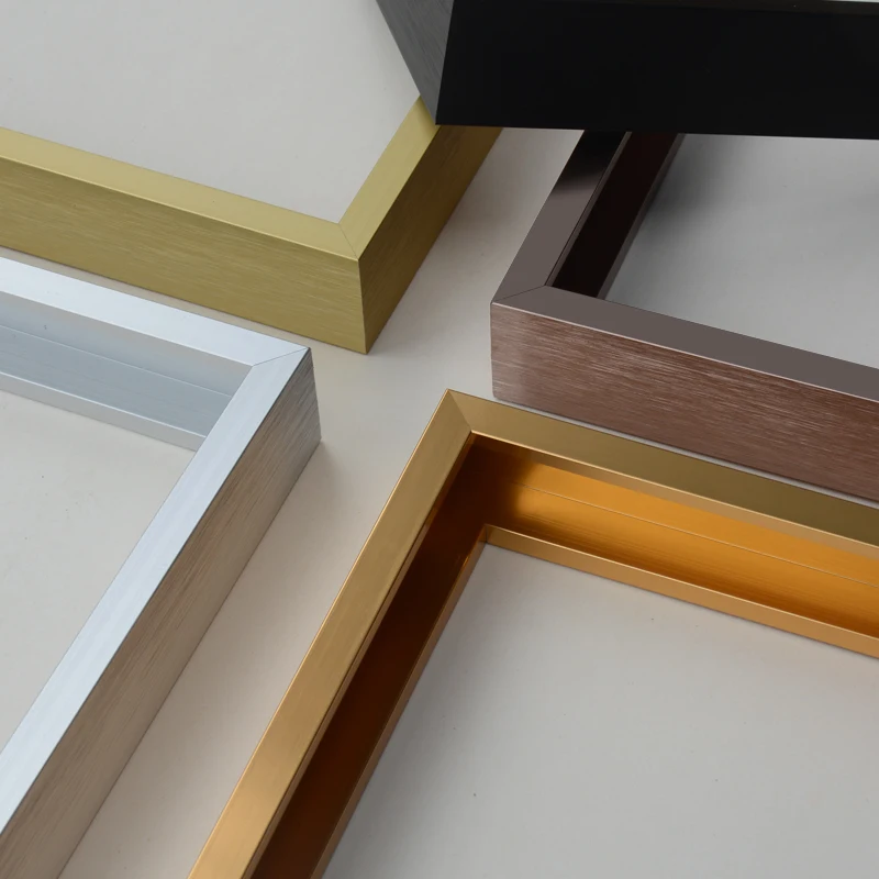 LB3510 Metal Photo Frame New Wholesale Aluminum Frames Moulding Mirrored Picture Poster Frame