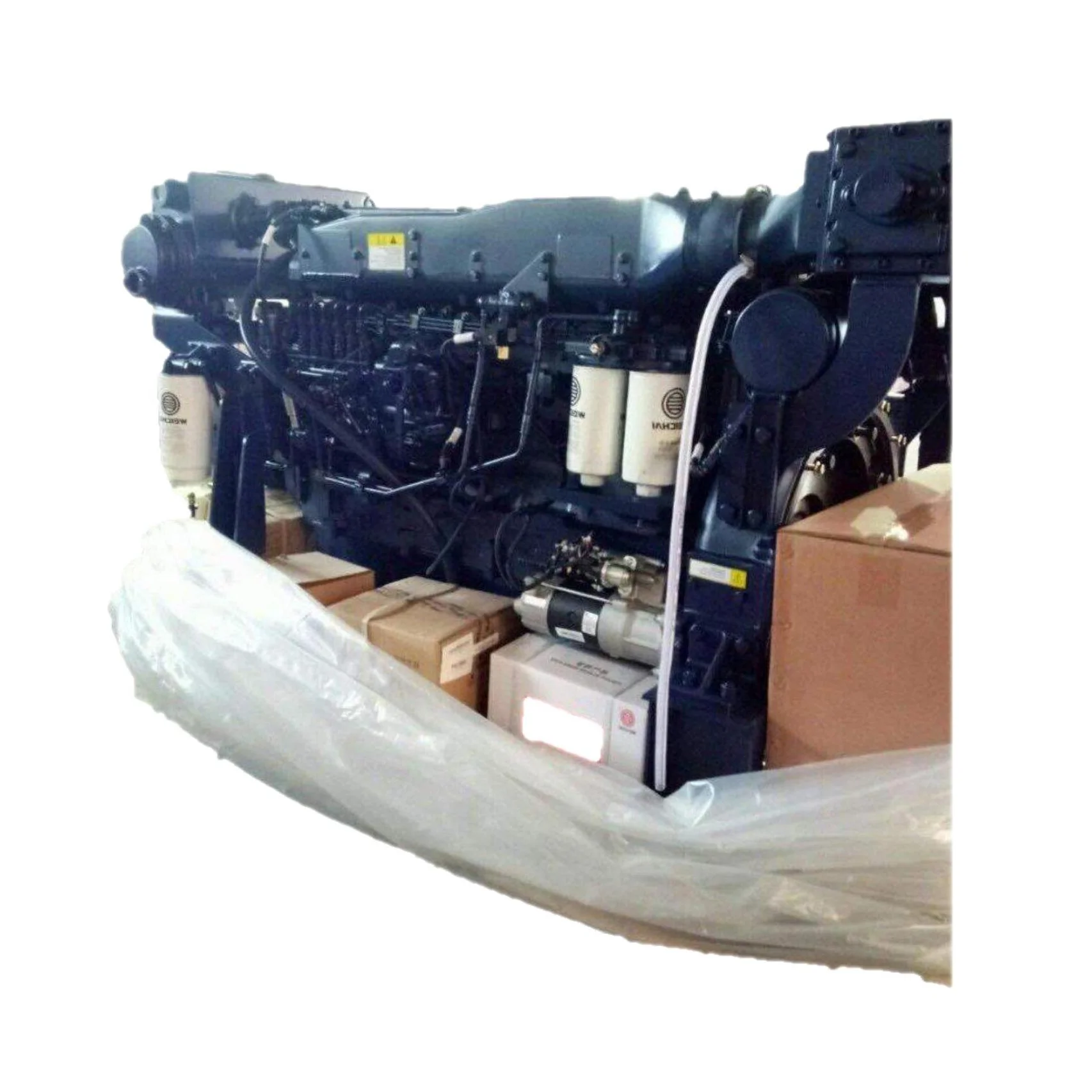 Горячий продукт 190hp Weichai WD10C190-15 яхта двигателя для рыбацкой лодке вокруг слова Судовой двигатель