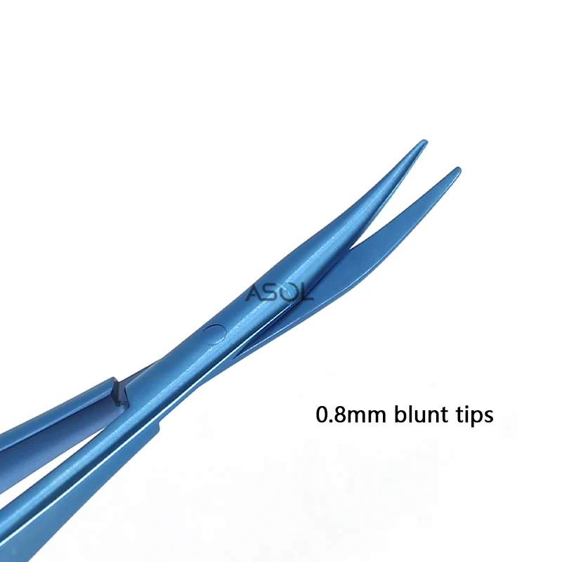 Customizable westcott tenotomy scissors 0.8mm blunt sharp made of quality titanium