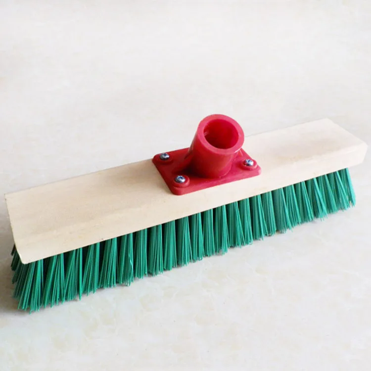 Excellent Quality Wooden Handle Cleaning Plastic Floor Brush